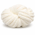 Soft White | #7 Super Chunky Chenille Yarn | 250g / 28–29 Yards