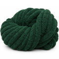 Forest Green | #7 Super Chunky Chenille Yarn | 250g / 28–29 Yards