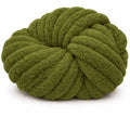 Moss Green | #7 Super Chunky Chenille Yarn | 250g / 28–29 Yards