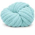 Aqua Blue | #7 Super Chunky Chenille Yarn | 250g / 28–29 Yards