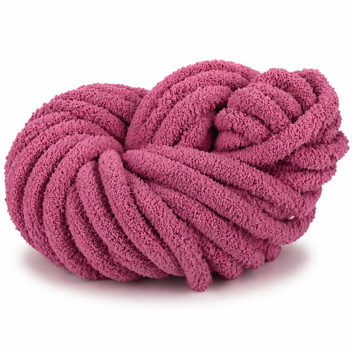 Eggplant | #7 Super Chunky Chenille Yarn | 250g / 28–29 Yards