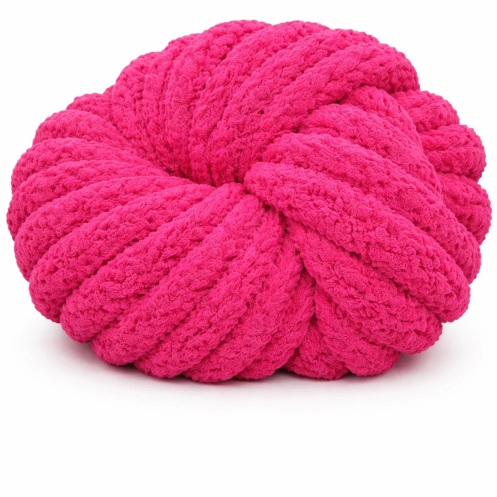 Rose Pink | #7 Super Chunky Chenille Yarn | 250g / 28–29 Yards