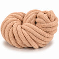Oat Beige | #7 Super Chunky Chenille Yarn | 250g / 28–29 Yards