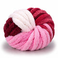 Strawberry Cream | #7 Super Chunky Chenille Yarn | 250g / 28–29 Yards