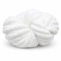 Snow White | #7 Super Chunky Chenille Yarn | 250g / 28–29 Yards